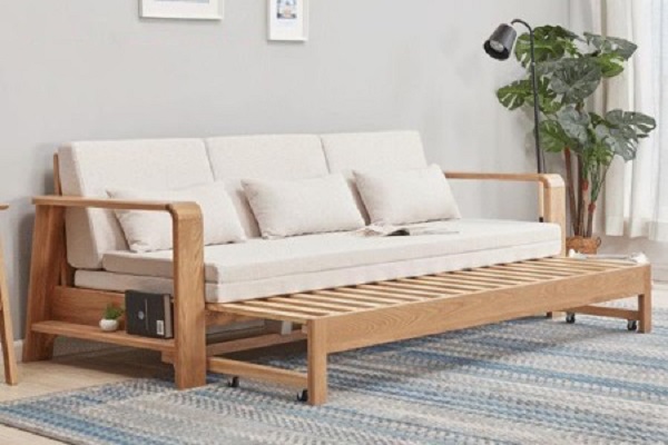 tiện ích của sofa giường gỗ