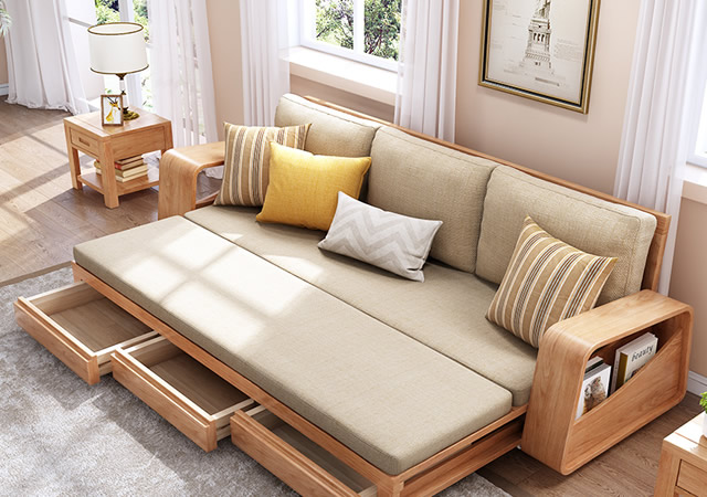 Đi văng giường gỗ có độ bền cao, tuổi thọ sử dụng dài lâu