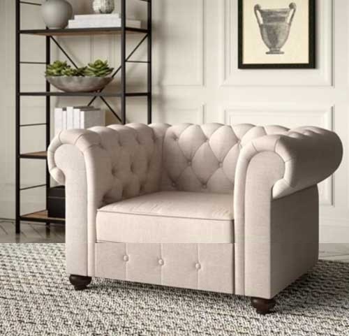 Nâng cao tính thẩm mỹ cho mọi không gian với mẫu ghế sofa đơn phong cách cổ điển