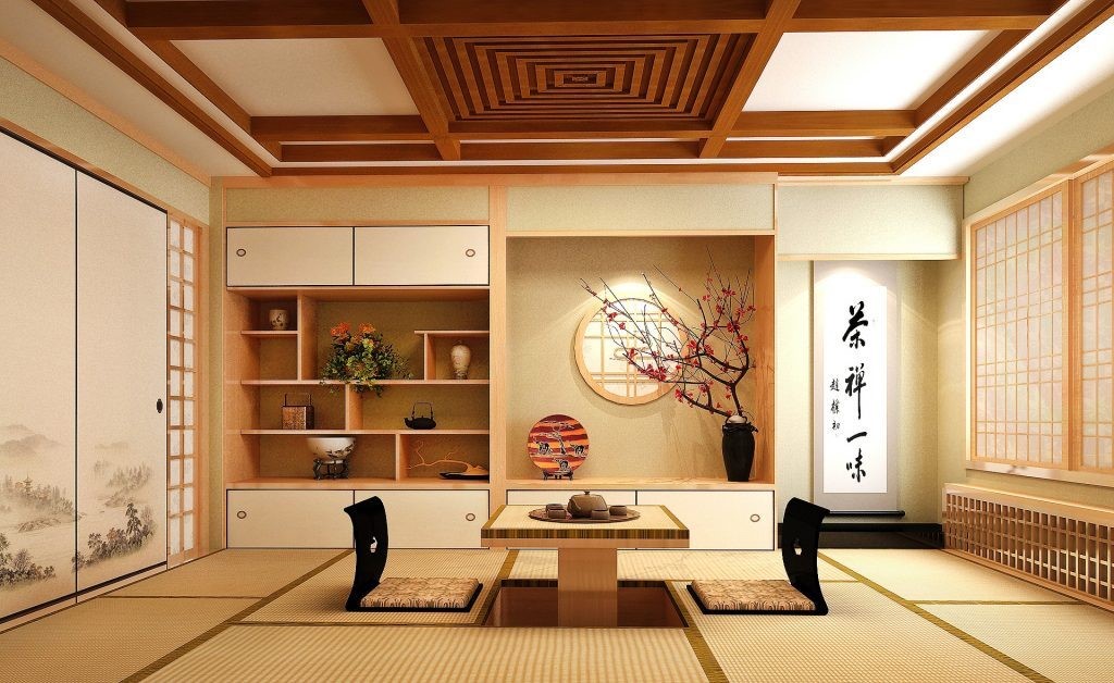 Một số đặc trưng về nội thất theo phong cách Nhật Bản