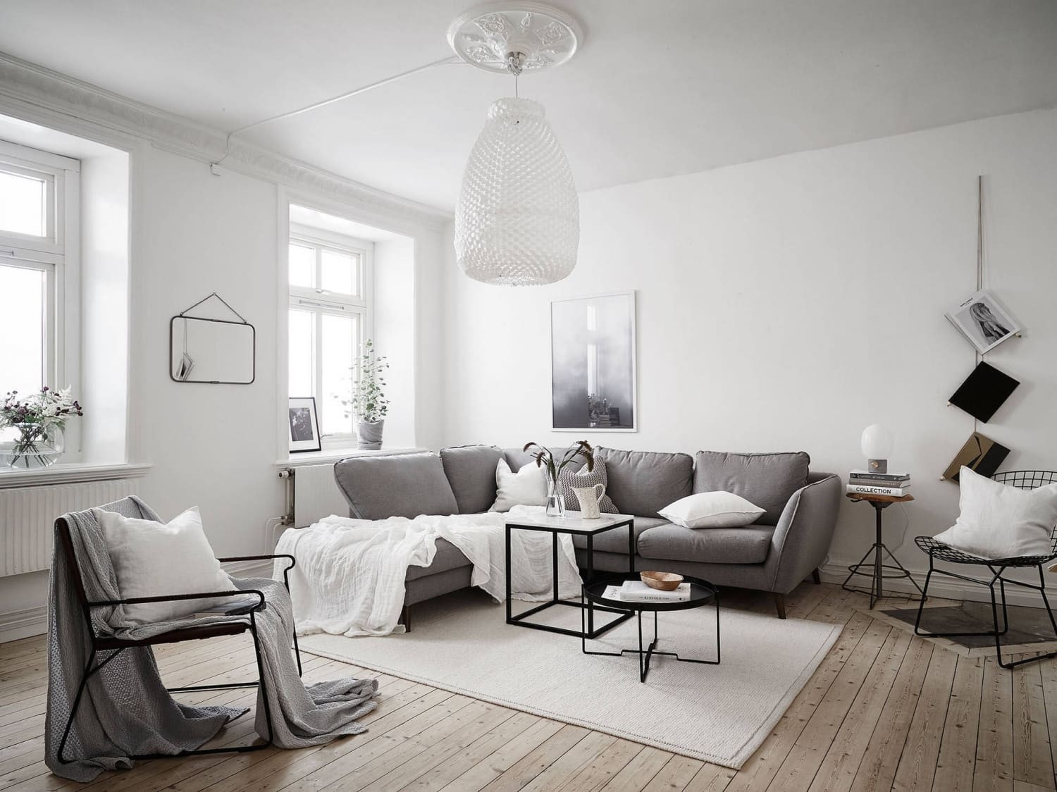 Chất liệu ghế sofa phong cách scandinavian hướng đến sự tối giản
