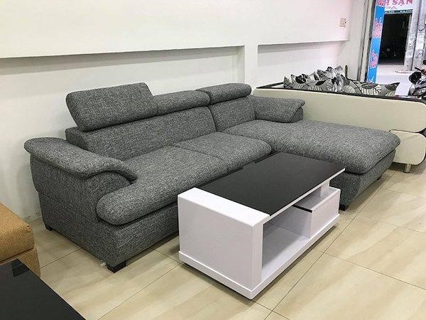 Ghế sofa chữ L giúp tiết kiệm không gian hơn