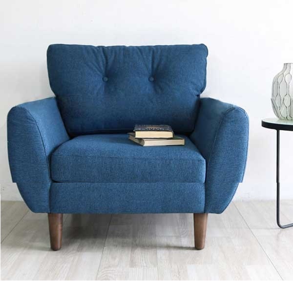 Ghế sofa dài 1m chất liệu vải bố sang trọng, êm ái, bền bỉ