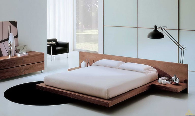 Mẫu giường ngủ theo phong cách Nhật Bản