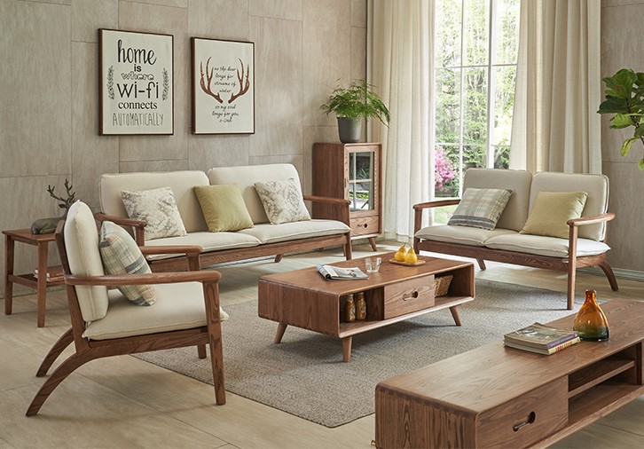 Sofa gỗ hiện đại sở hữu thiết kế thông minh, nét đẹp hiện đại 