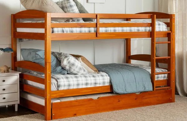 giường tầng gỗ người lớn mang trong mình vẻ đẹp tự nhiên