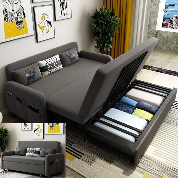 Thiết kế sofa giường bật gấp bật 