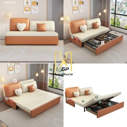 Mẫu 4: Ghế Sofa Giường Bed Đa Năng phù hợp với mọi không gian