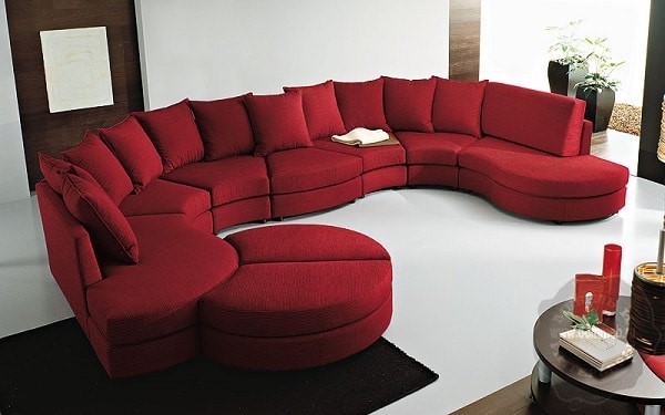 Ghế Sofa Đỏ - Xu hướng trong trang trí nội thất mới